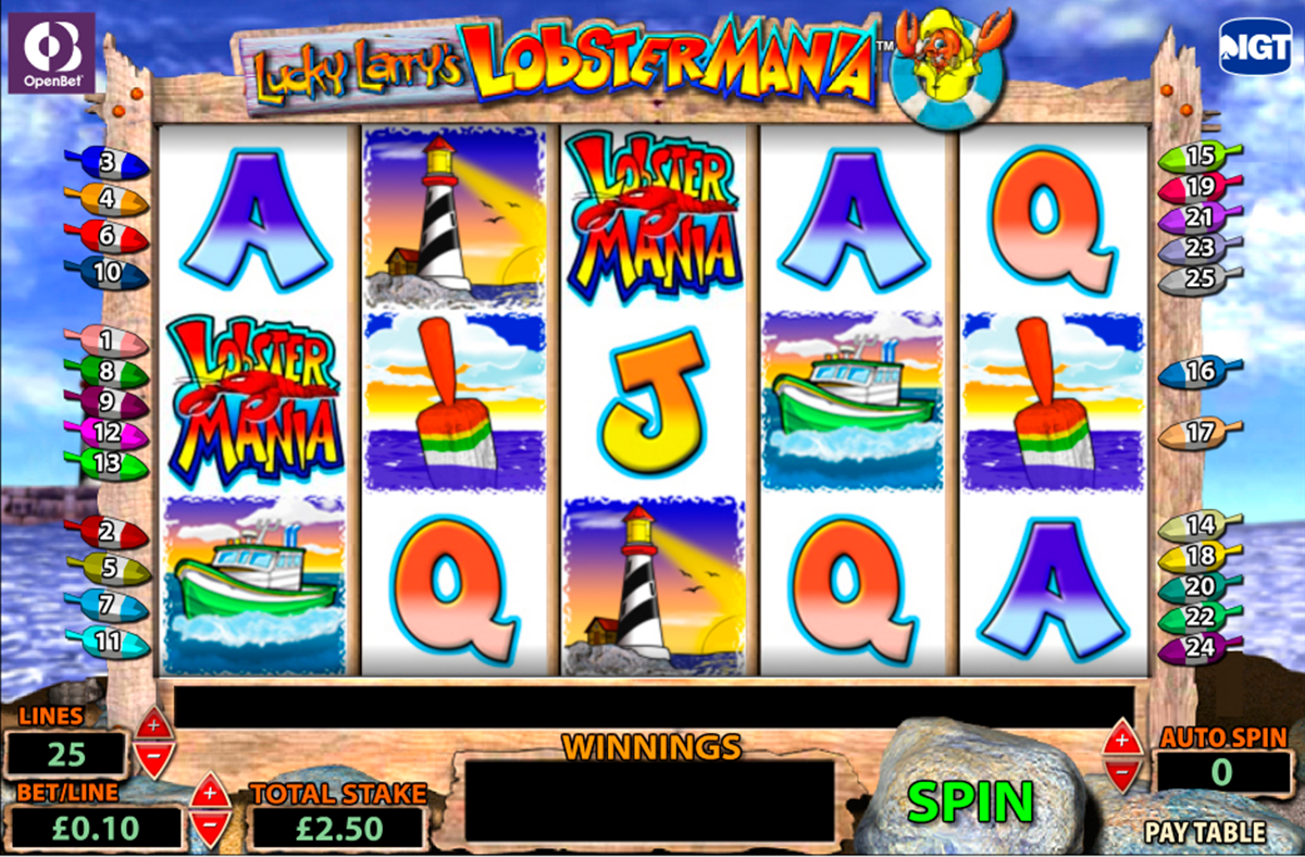 lucky larrys lobstermania igt