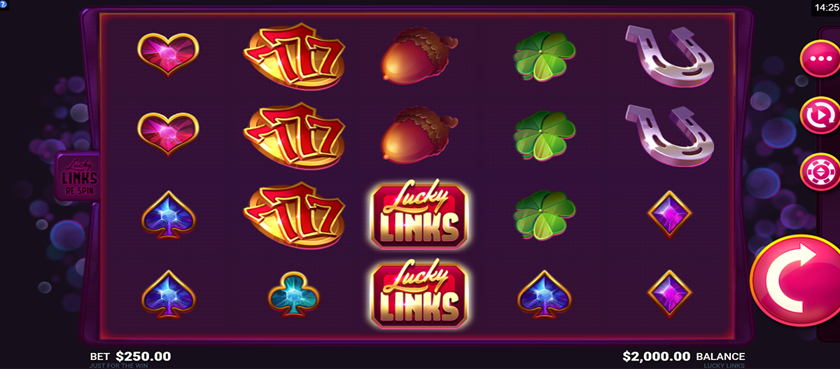 lucky links microgaming
