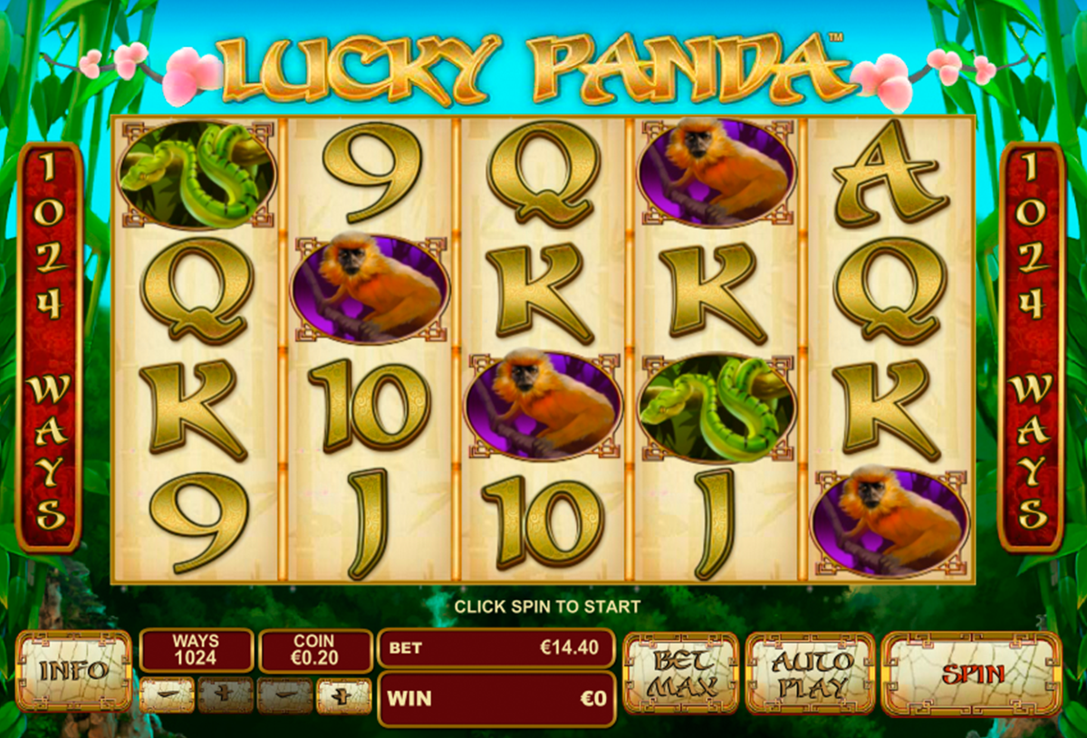 lucky panda playtech