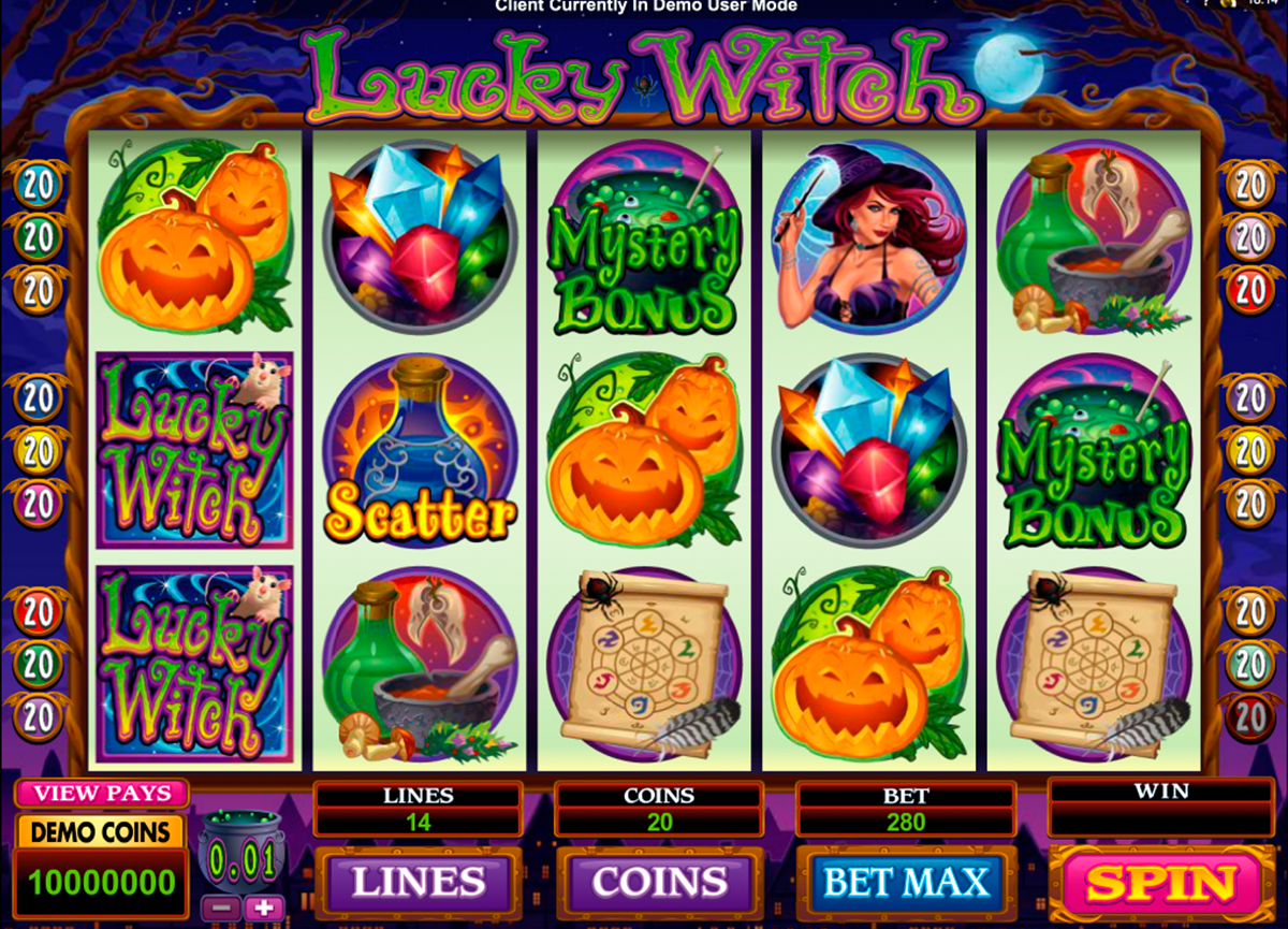 lucky witch microgaming