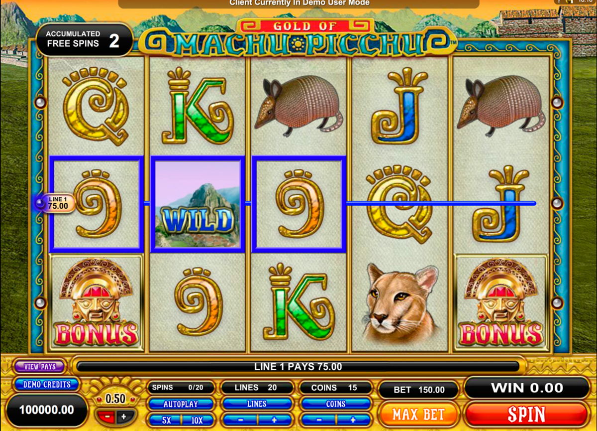 machu picchu microgaming