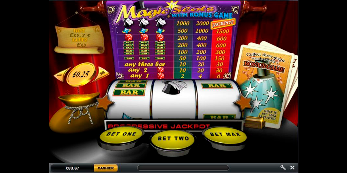 magic slots playtech