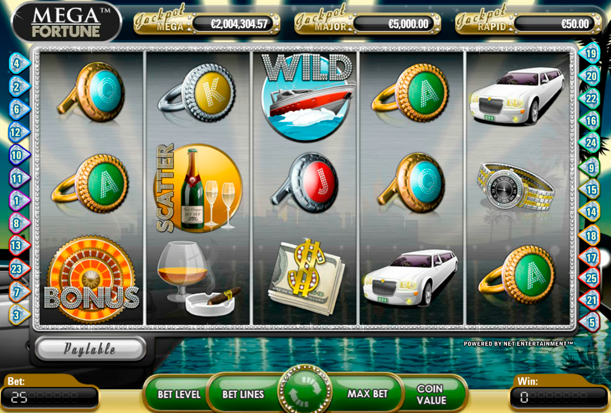 mega fortune netent