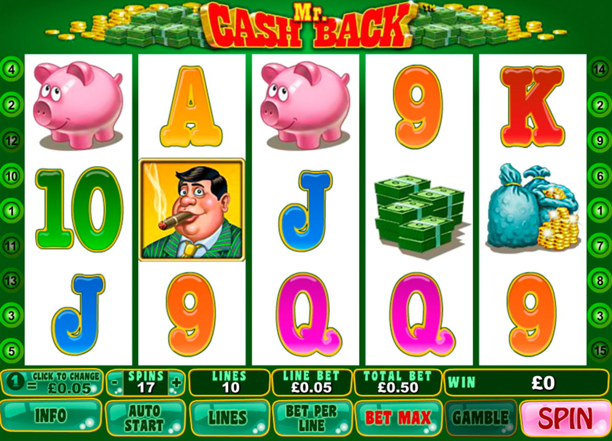 mr cashback playtech