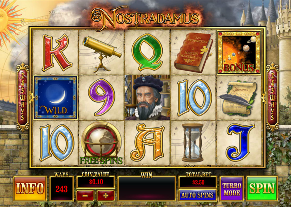 nostradamus playtech