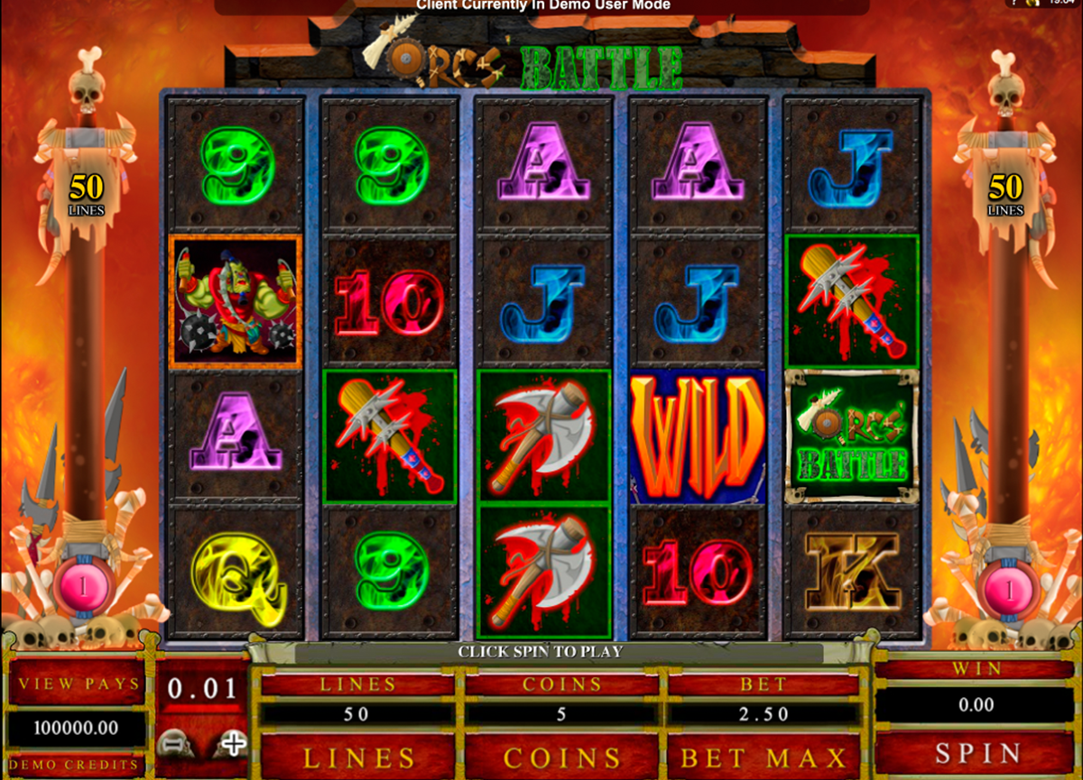 orcs battle microgaming
