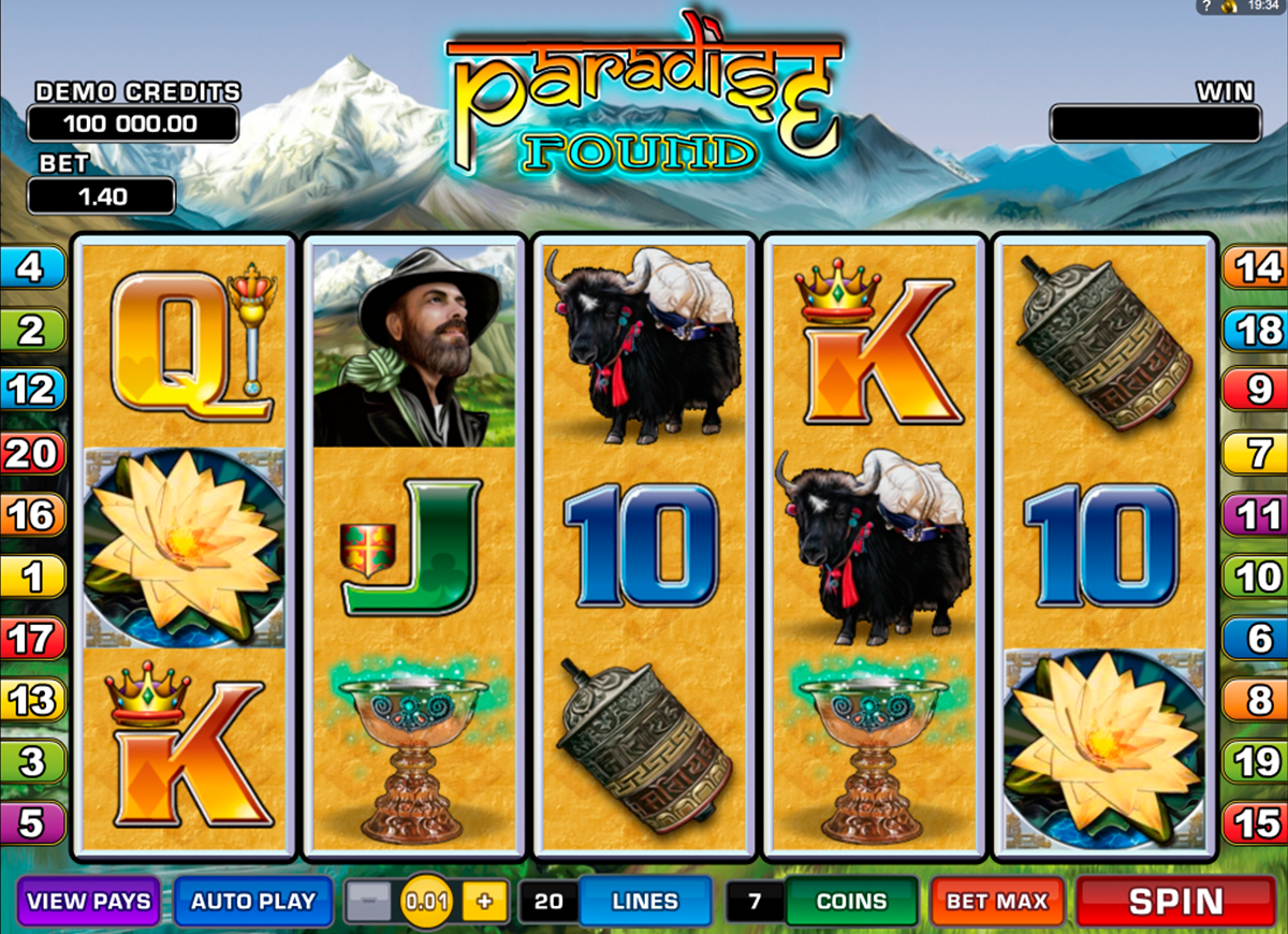 paradise found microgaming