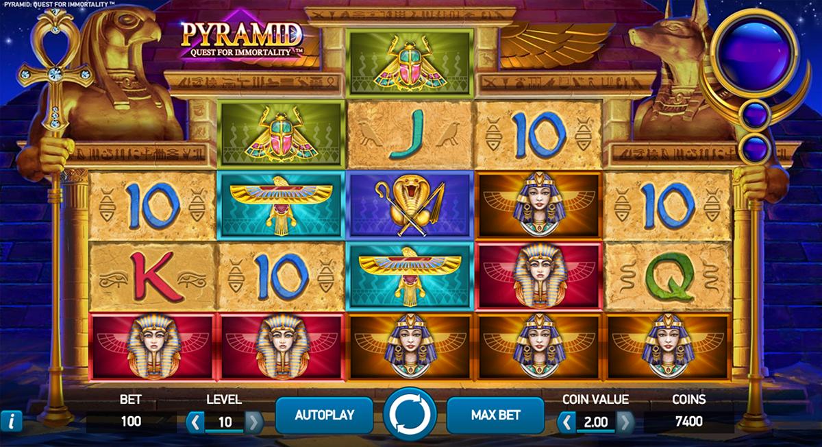 pyramid quest for immortality netent