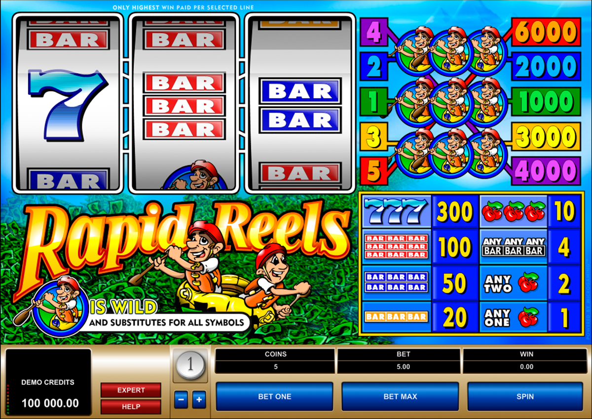 rapid reels microgaming