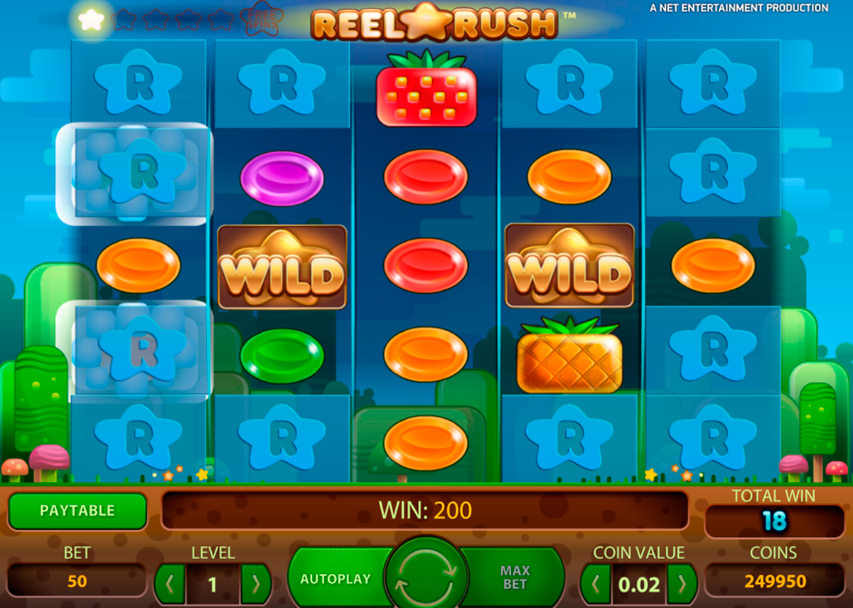 reel rush netent