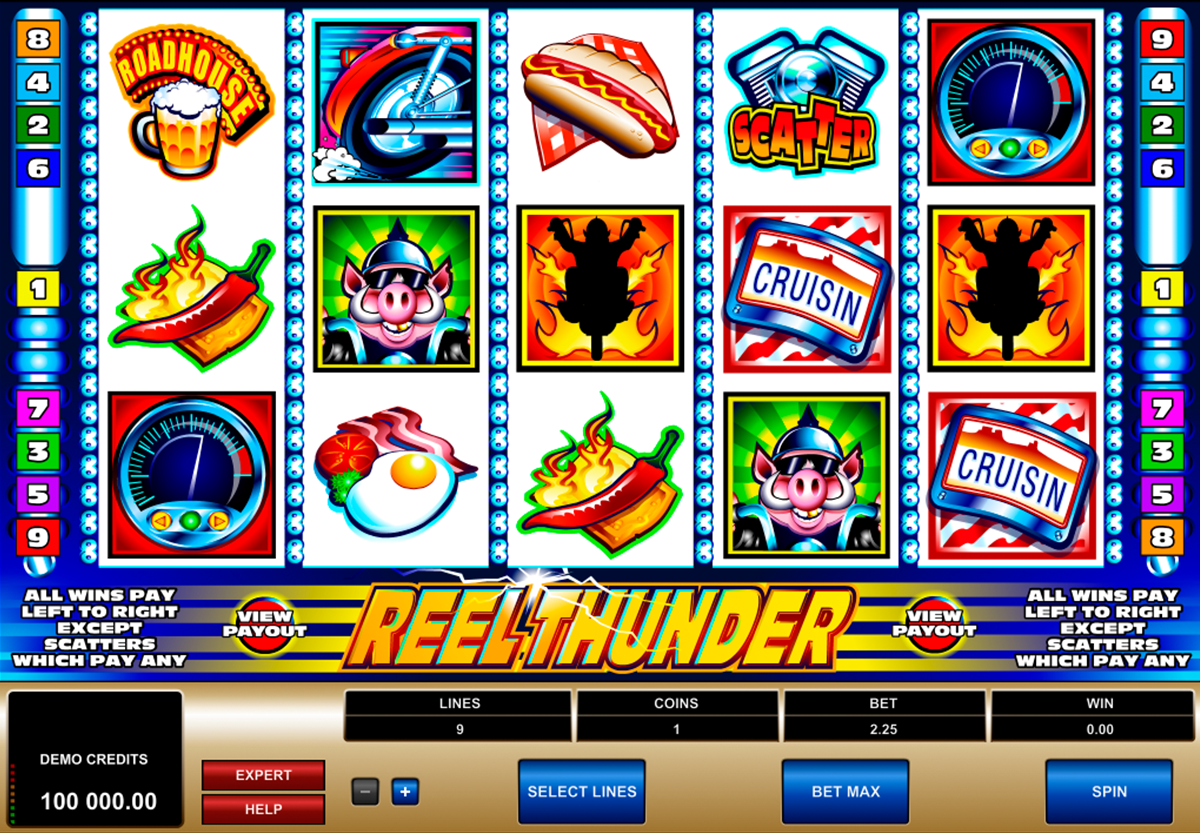 reel thunder microgaming