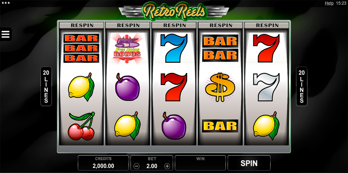 retro reels microgaming