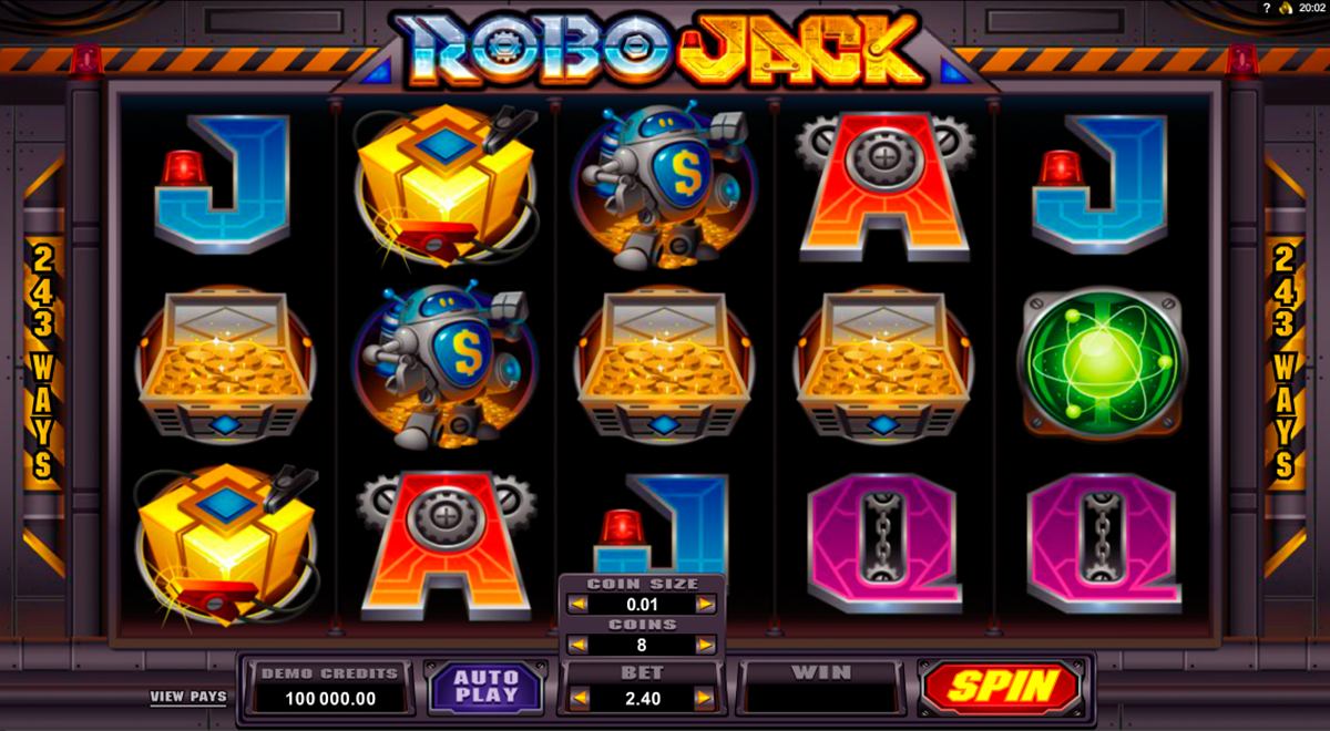 robojack microgaming
