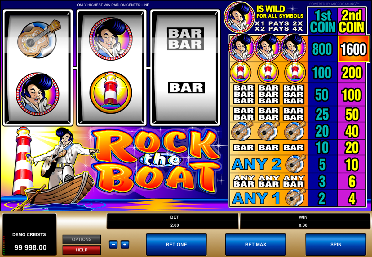 rock the boat microgaming