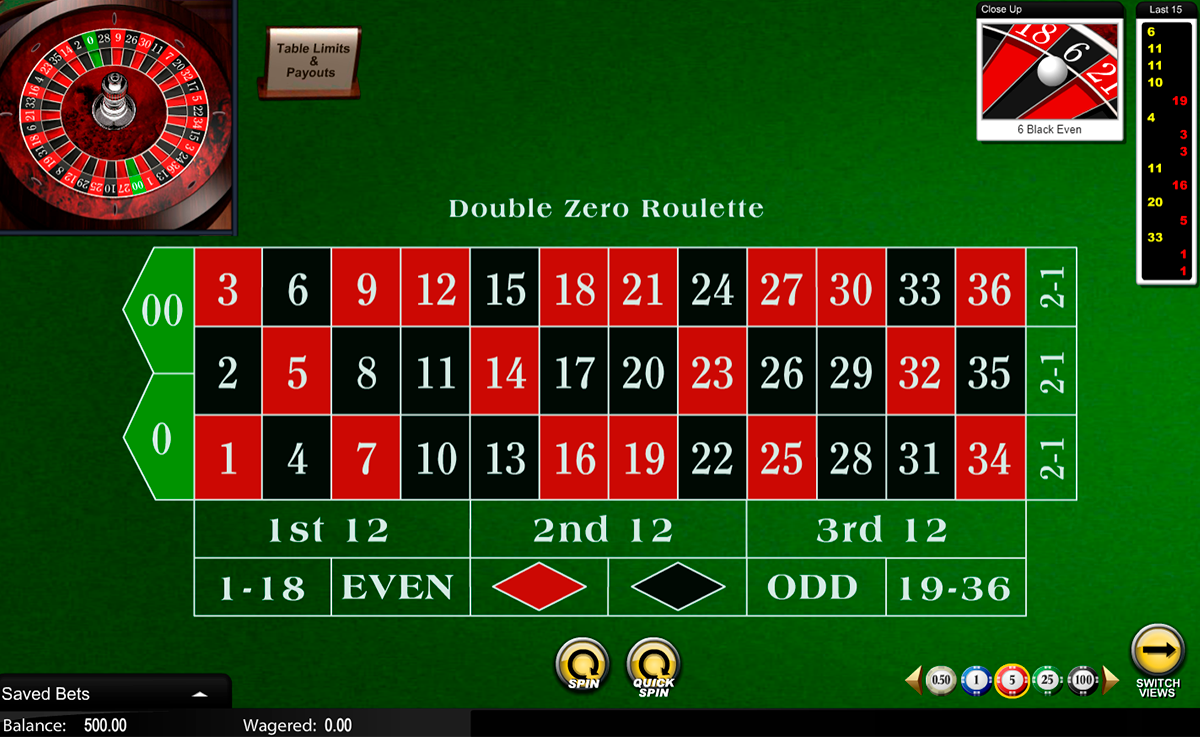 roulette amaya