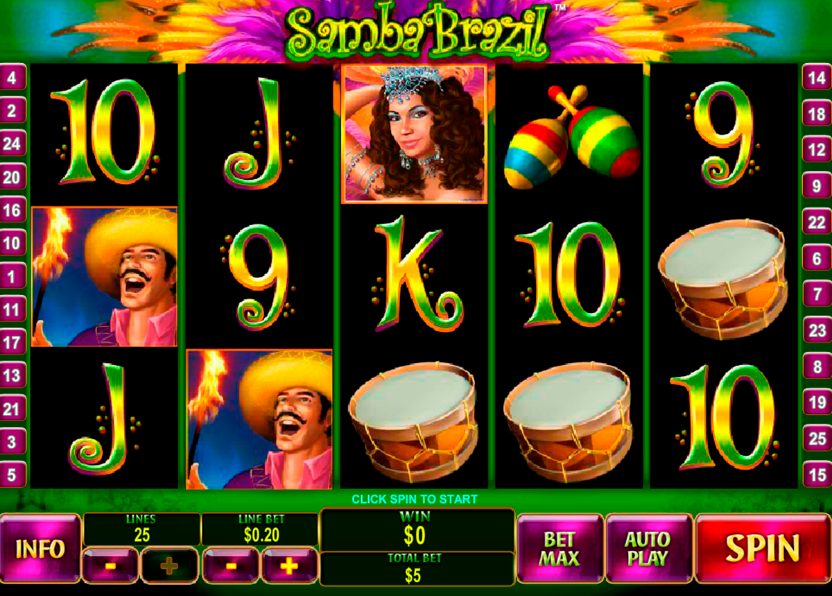 samba brazil playtech
