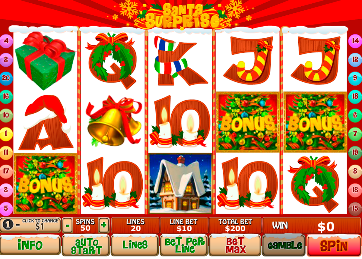santa surprise playtech