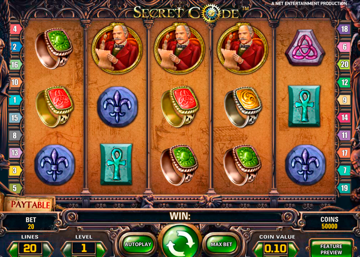 secret code netent