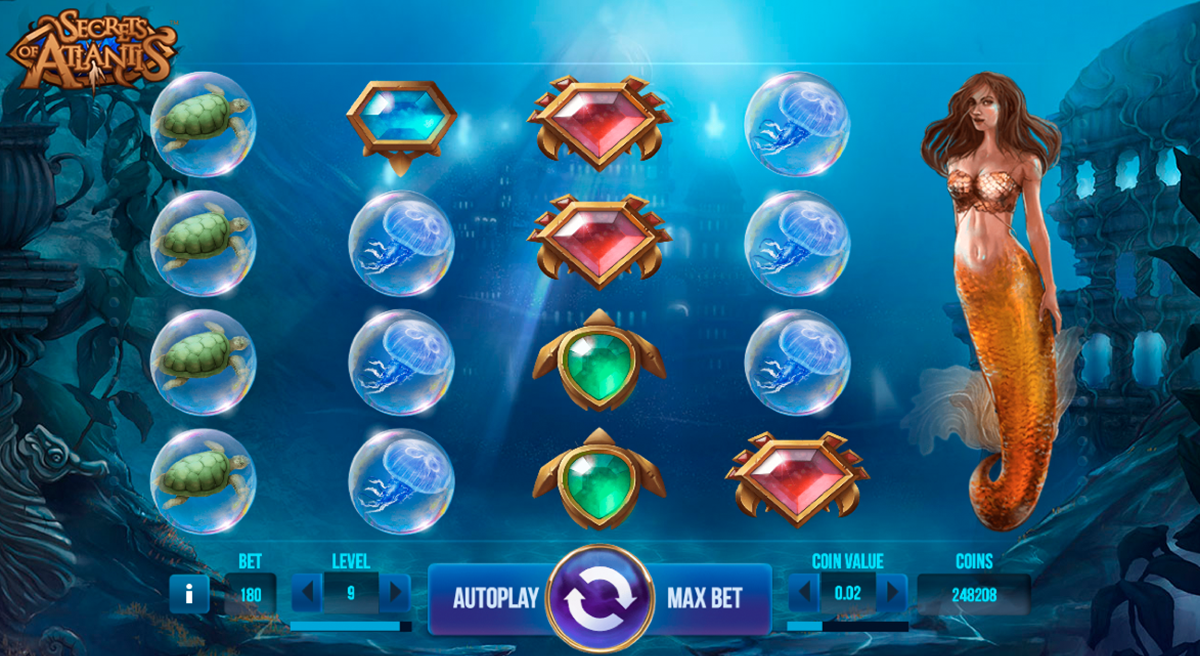 secrets of atlantis netent