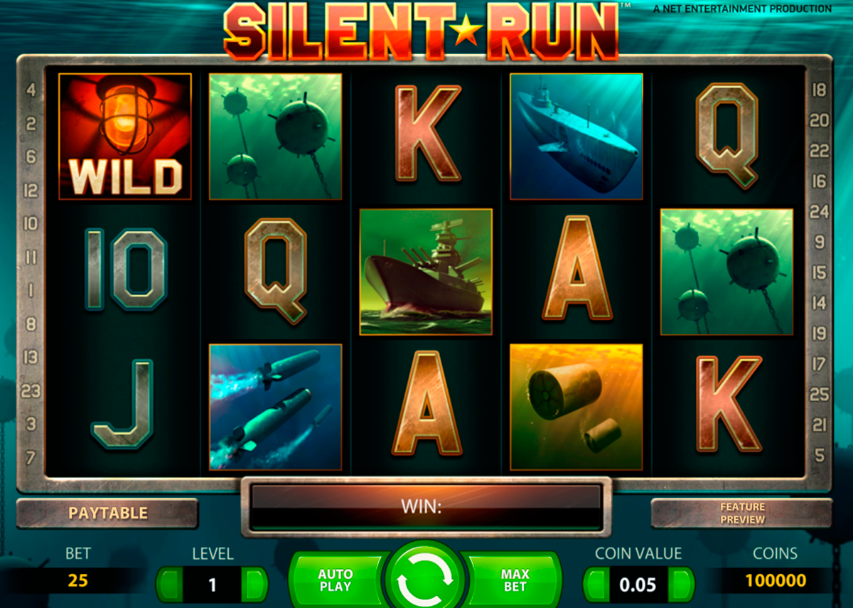silent run netent
