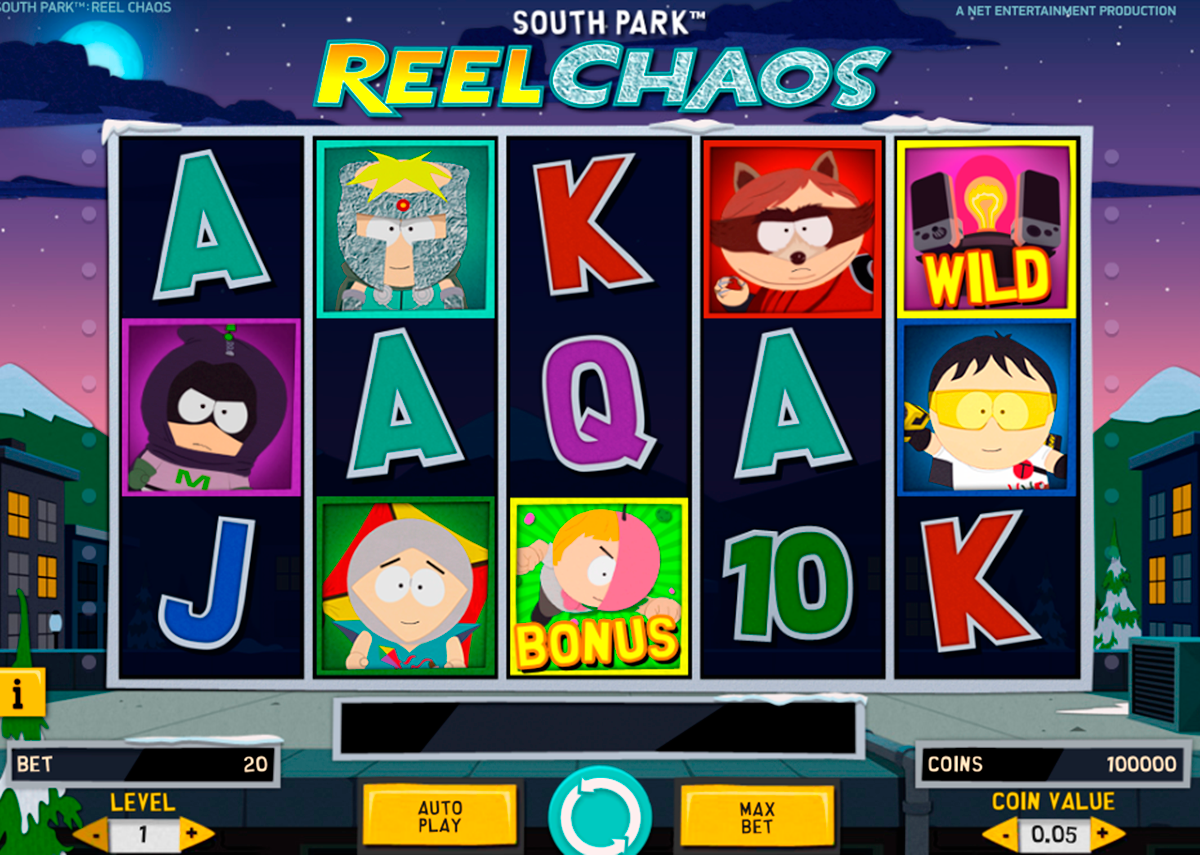 south park reel chaos netent