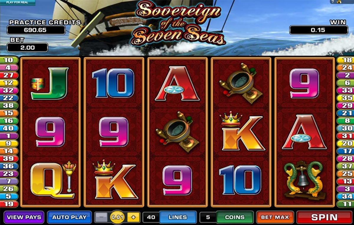 sovereign of the seven seas microgaming