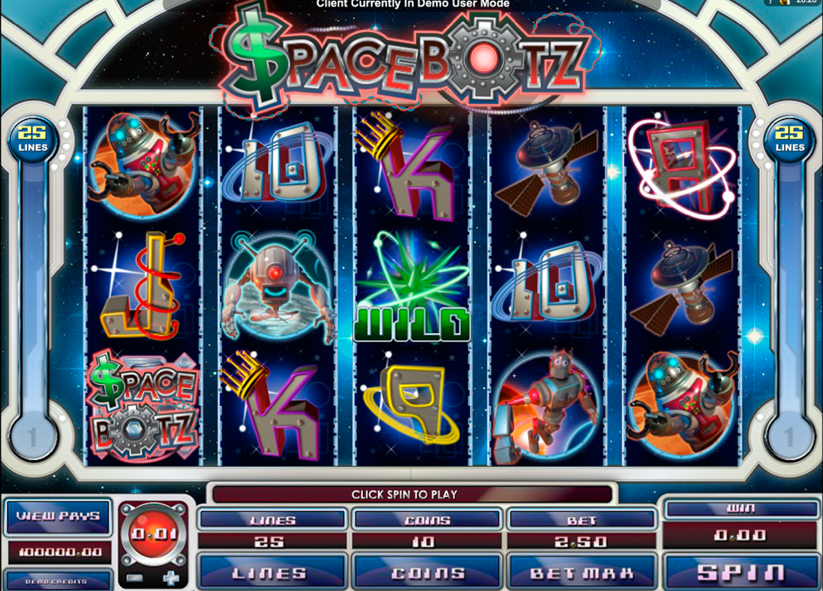 space botz microgaming