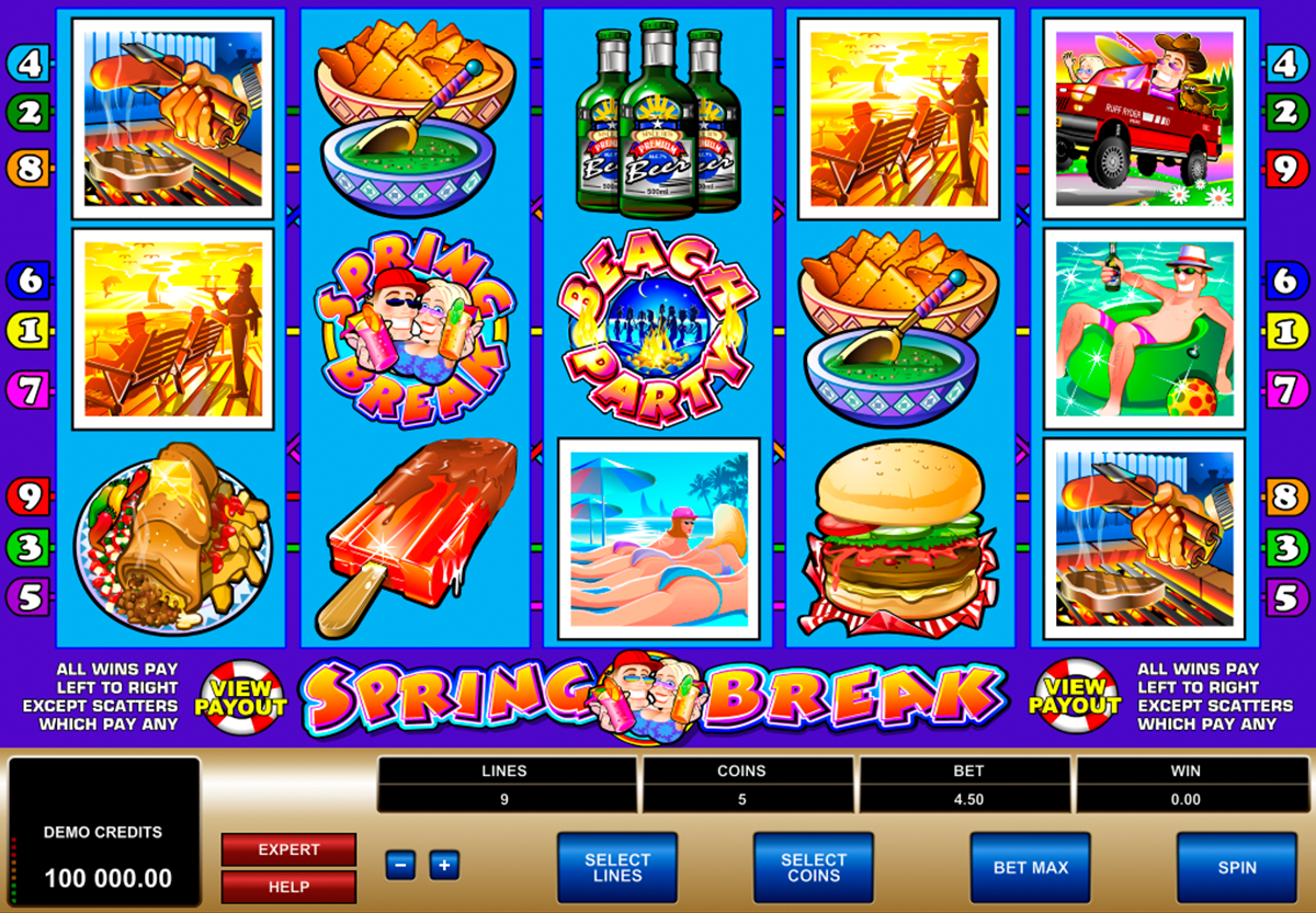 spring break microgaming