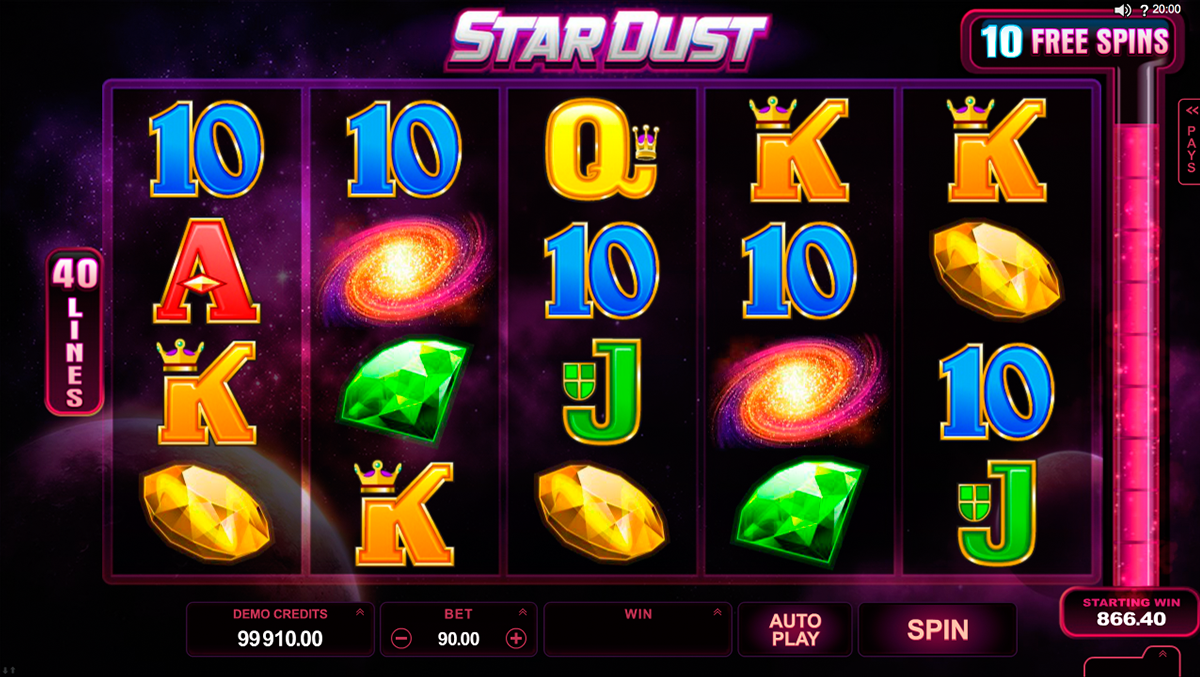 stardust microgaming