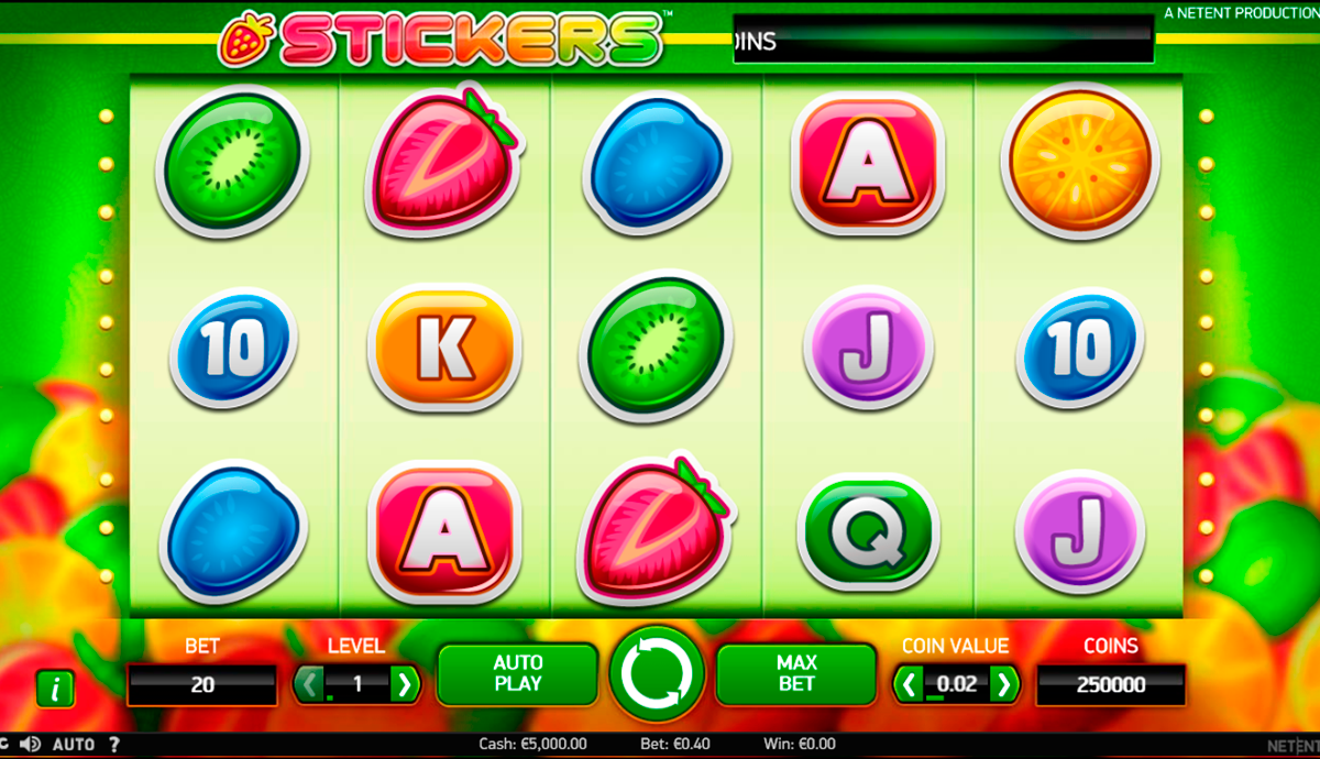 stickers netent