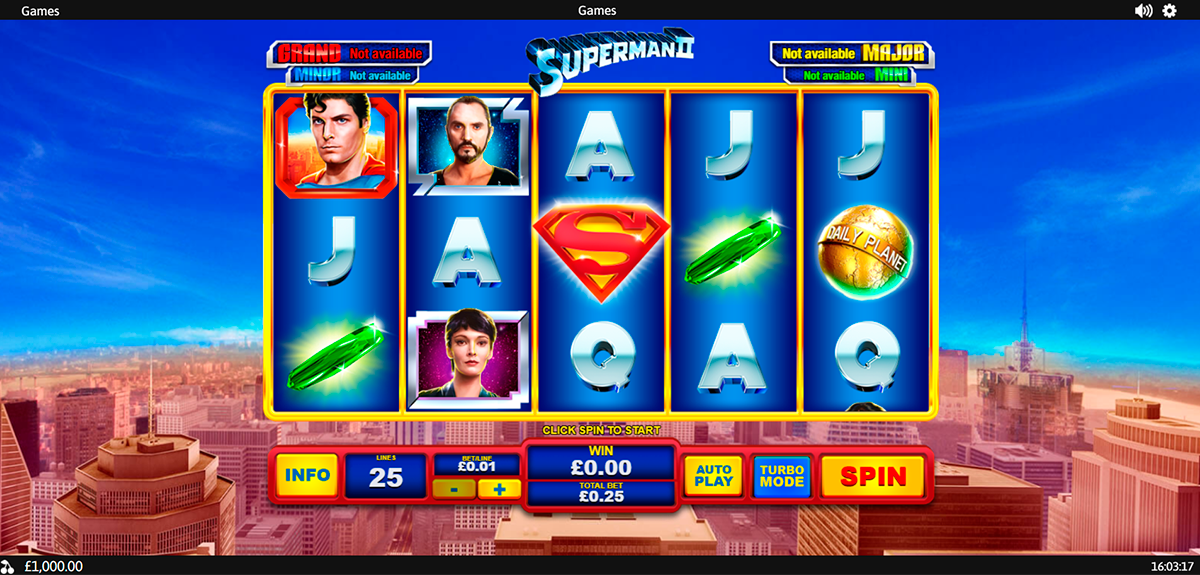 superman ii playtech