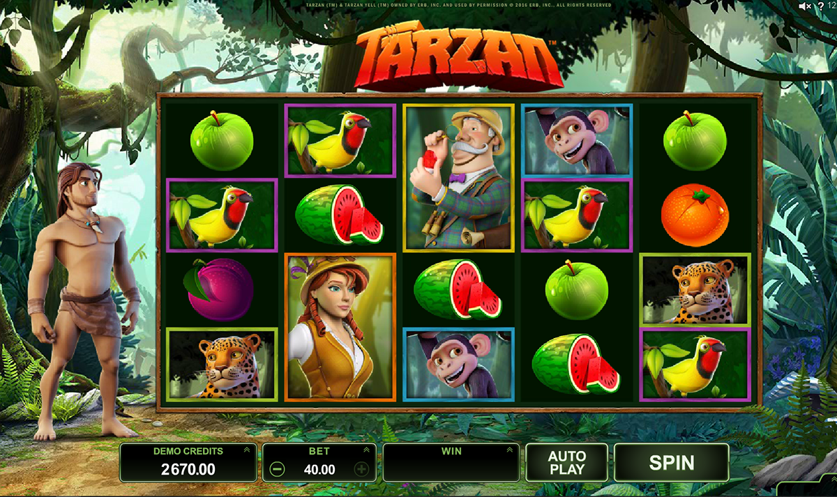 tarzan microgaming