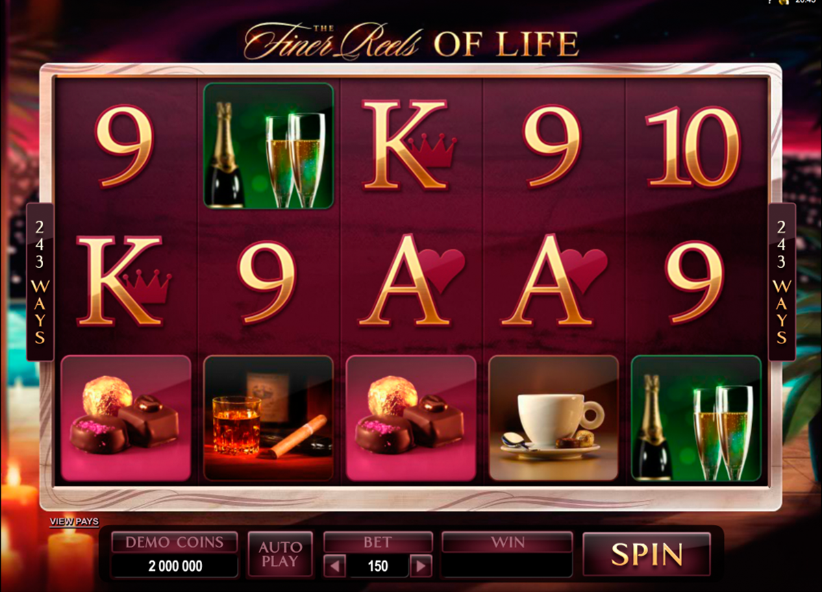 the finer reels of life microgaming