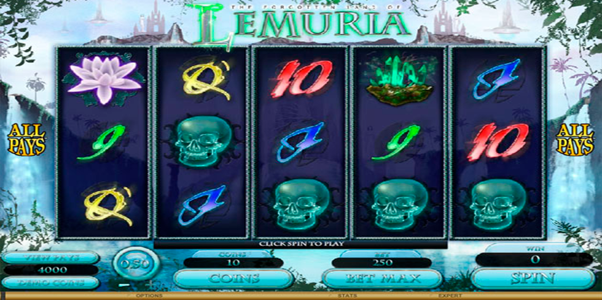 the forgotten land of lemuria microgaming