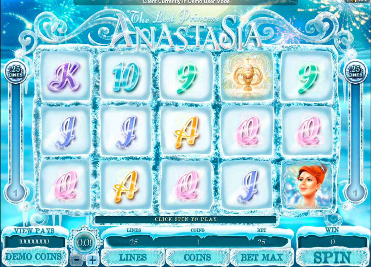 the lost princess anastasia microgaming