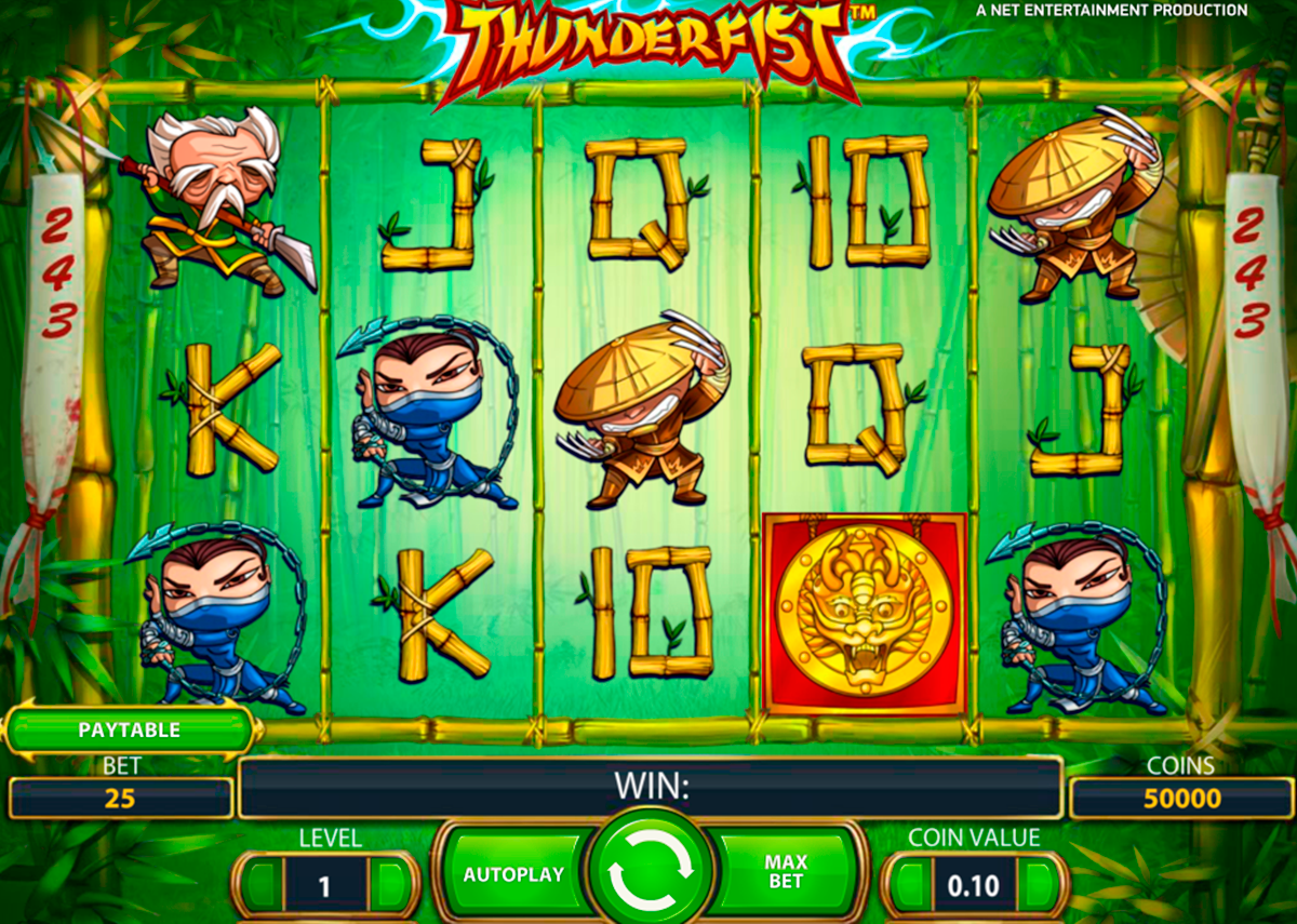 thunderfist netent