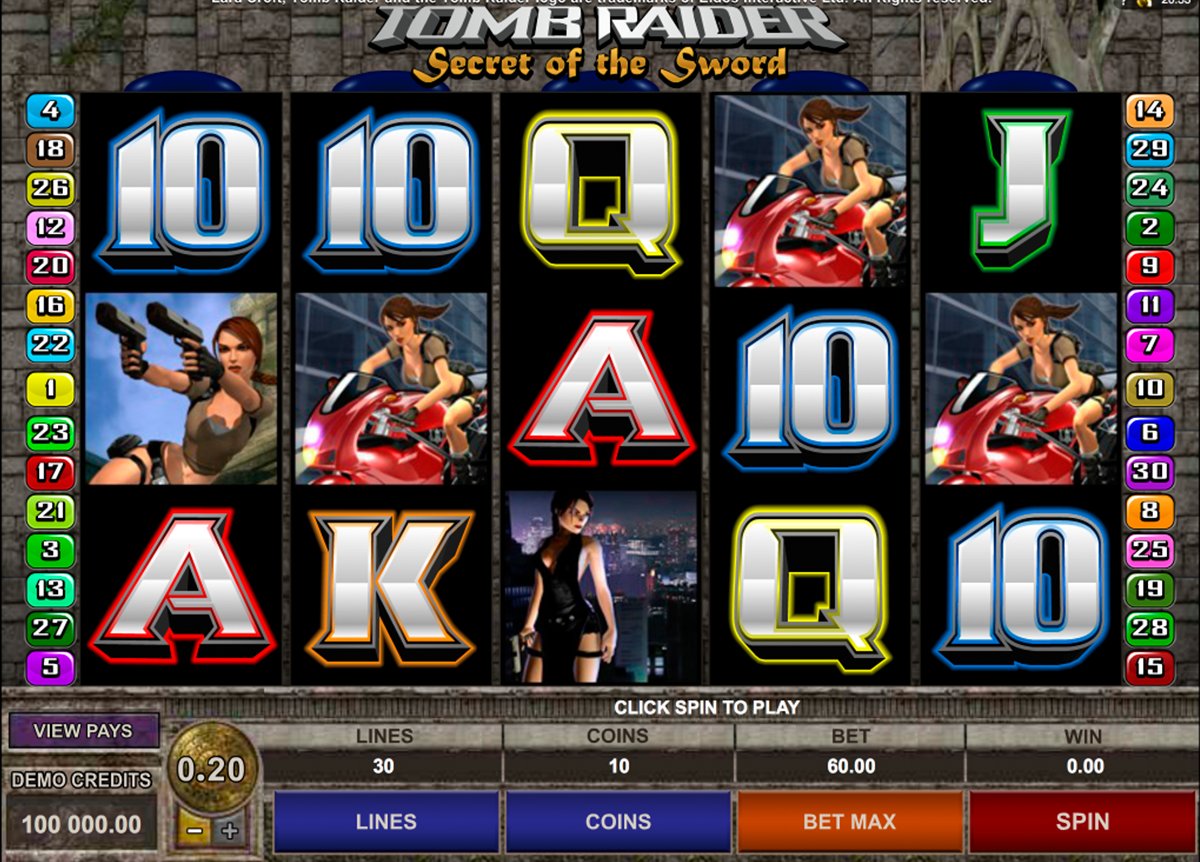 tomb raider ii microgaming