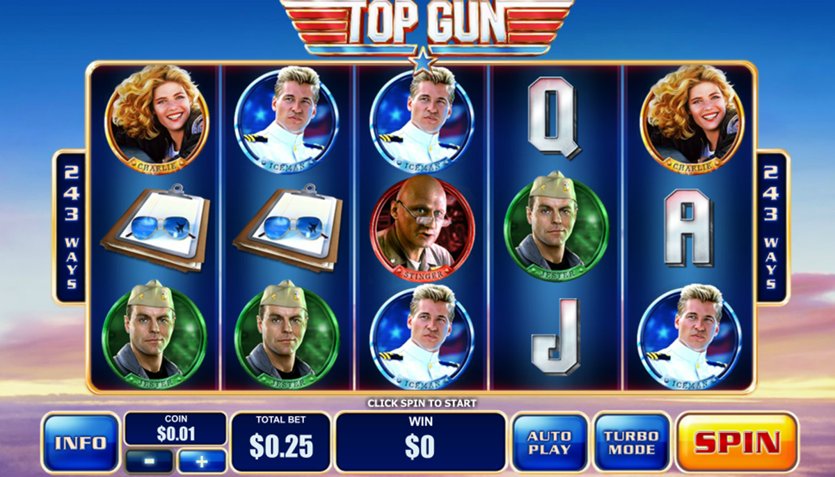 top gun playtech
