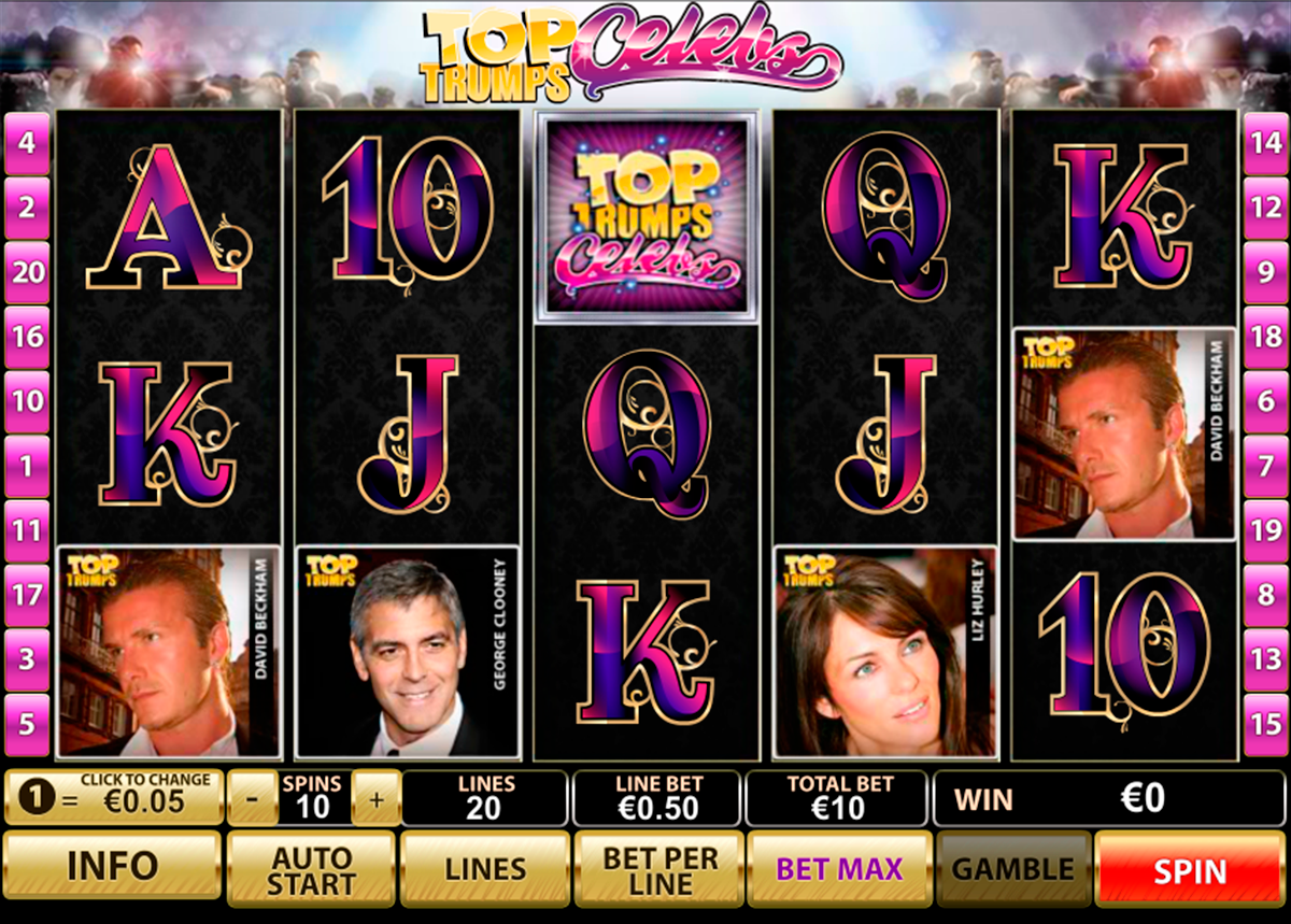 top trumps celebs playtech