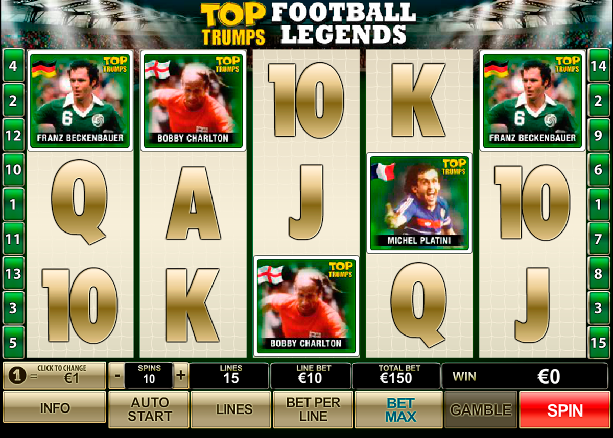 top trumps football legends playtech