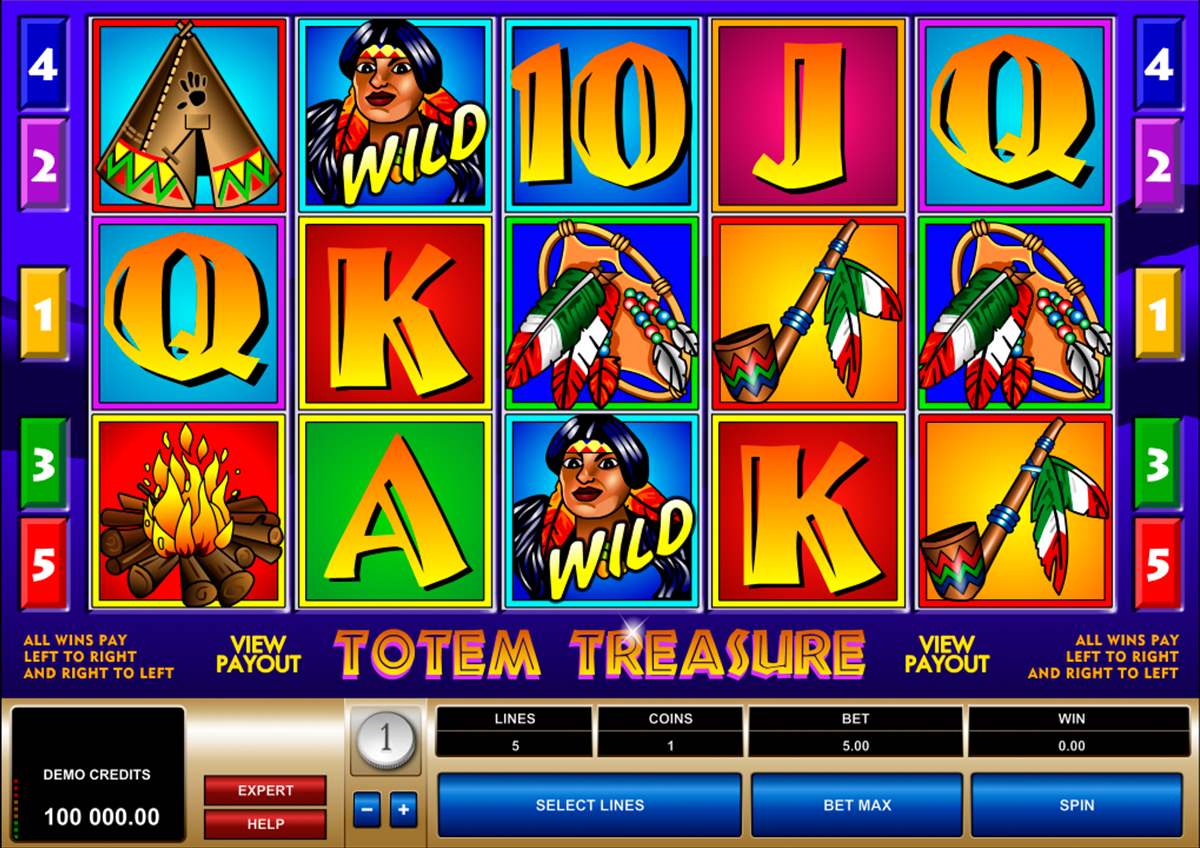 totem treasure microgaming