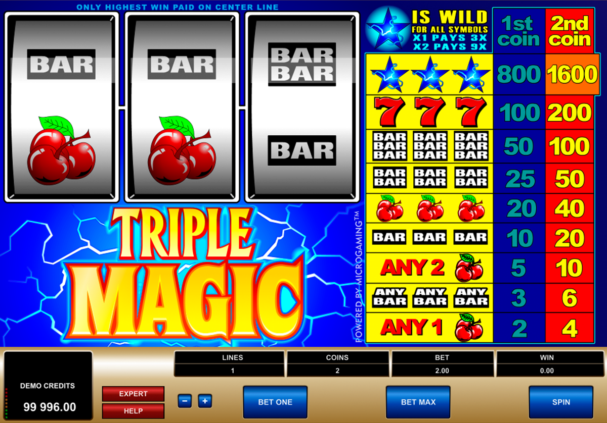 triple magic microgaming