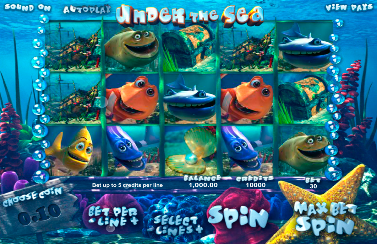 under the sea betsoft