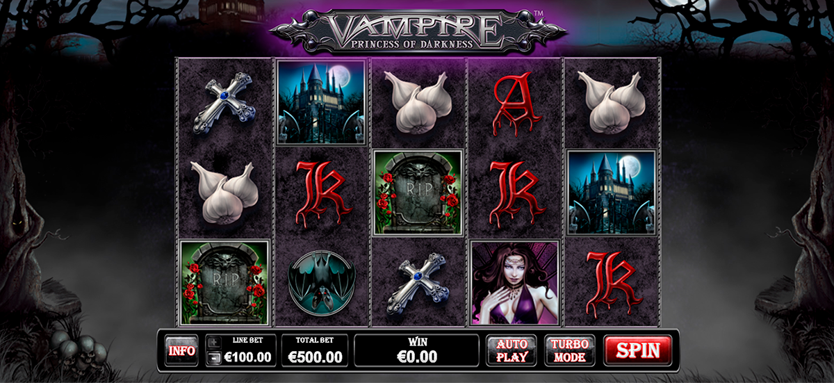 vampire princess of darkness playtech