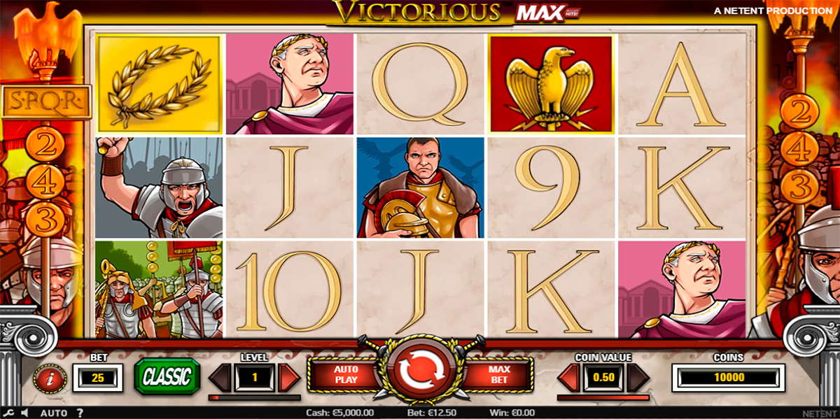victorious max netent