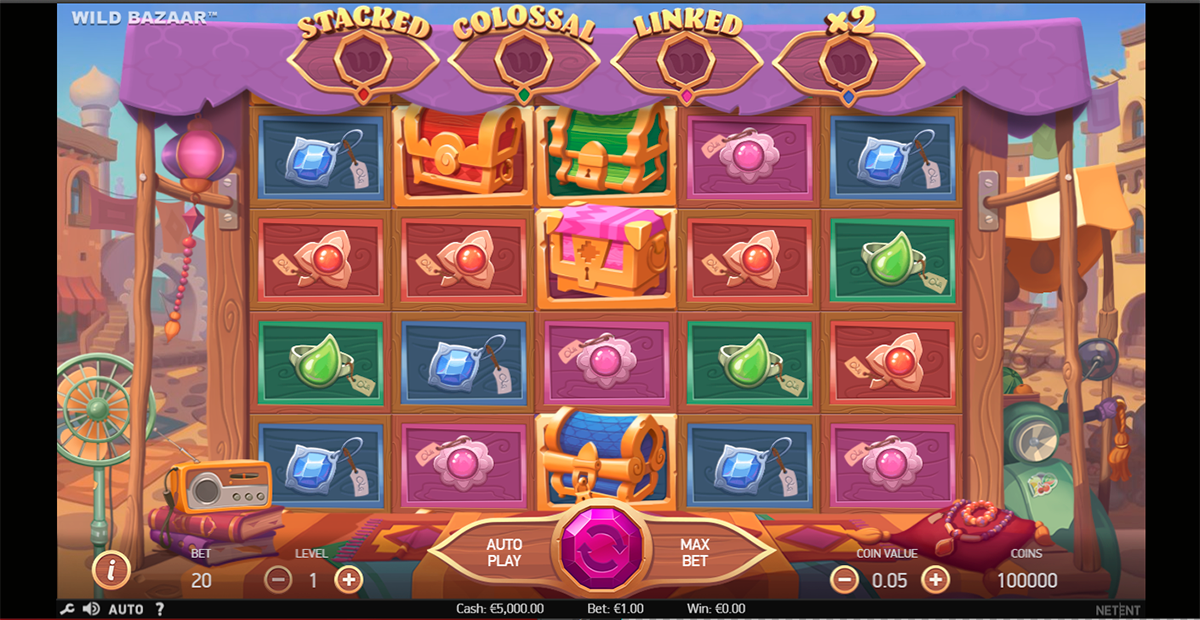 wild bazaar netent