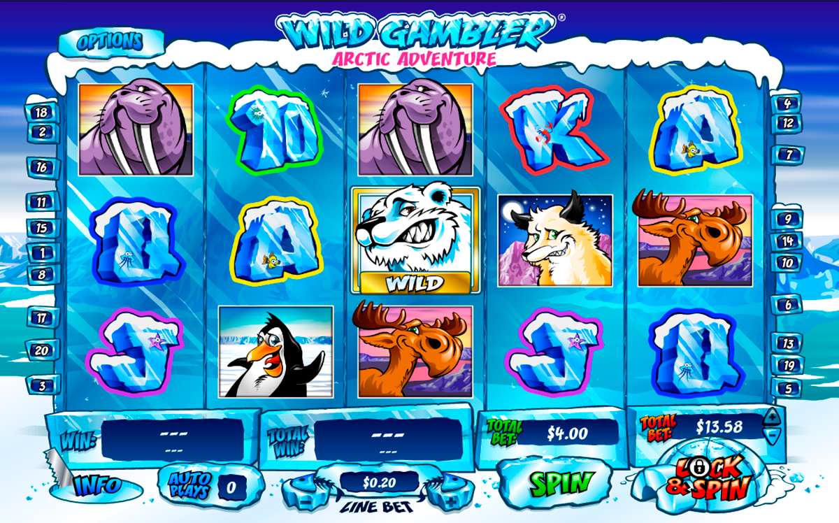 wild gambler arctic adventure playtech