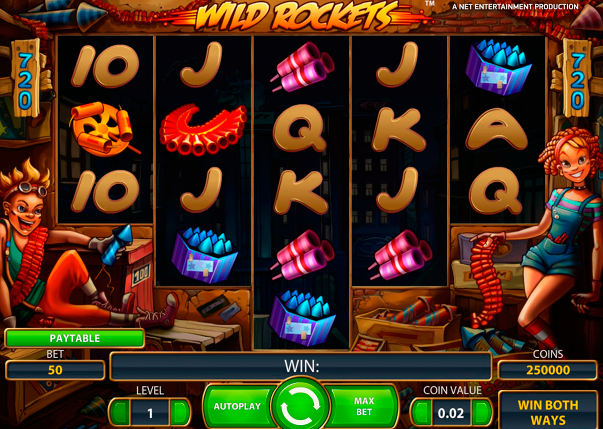 wild rockets netent