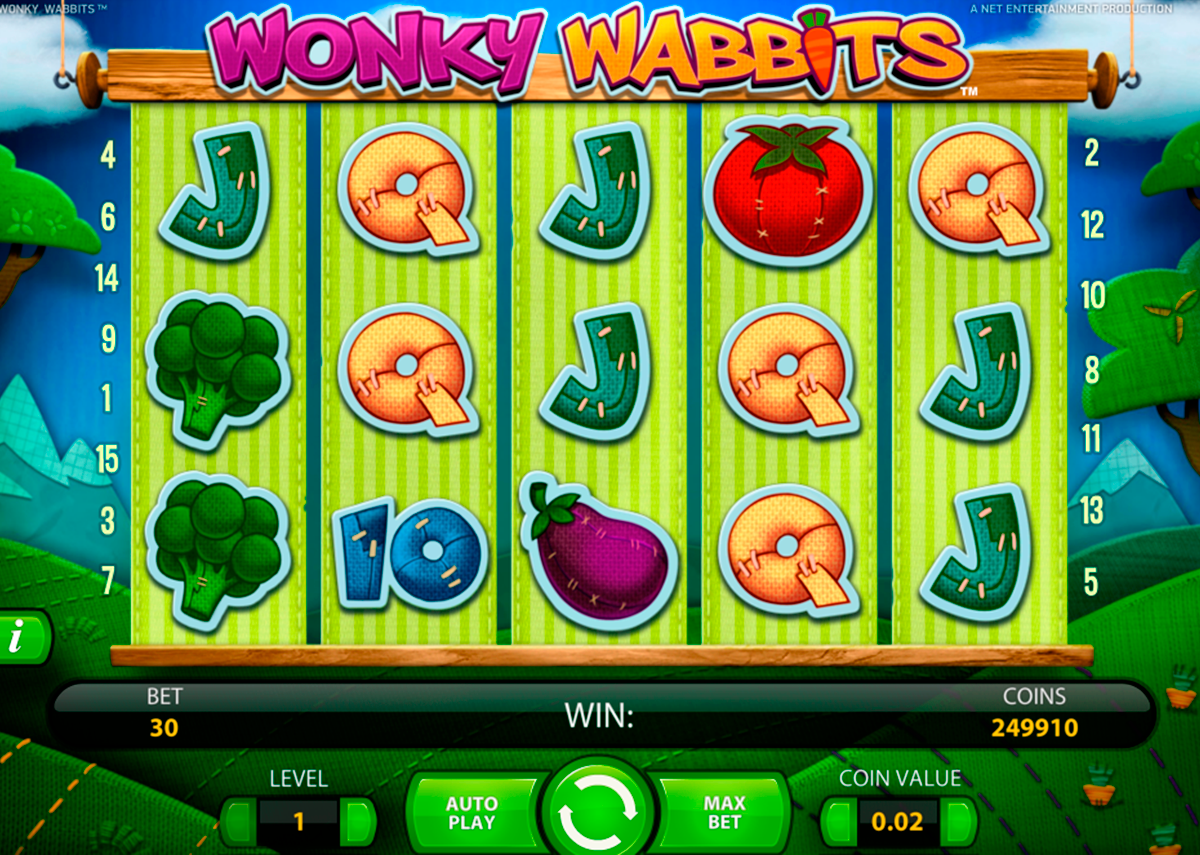 wonky wabbits netent