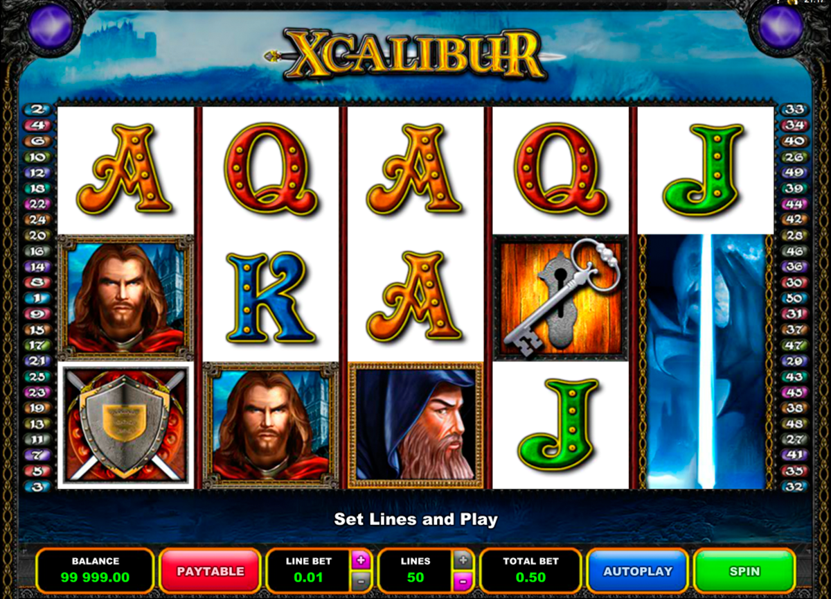 xcalibur microgaming